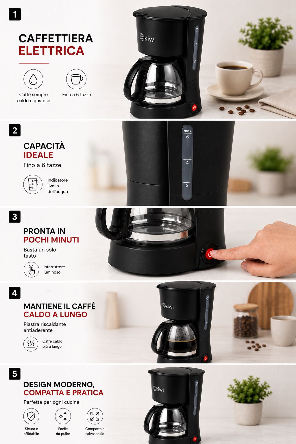 Caffettiera Americana